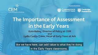 Webinar Teaser The importance of assessment in the early years [upl. by Teews4]