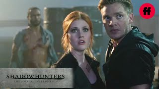 Shadowhunters  Season 1 Episode 5 Luke and the Werewolves  Freeform [upl. by Elberta200]