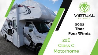 2021 Four Winds 22E Class C Motor Home WalkThrough [upl. by Zawde]