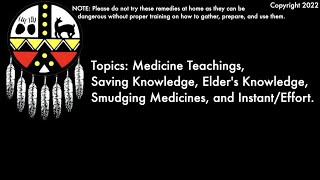 Mikmaq Nation Medicines 2022 [upl. by Groh]