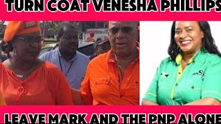 Turn coat Venesha Phillips leaves PNP and Mark Golding alone [upl. by Nwahsaj]