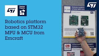 Robotics platform based on STM32 MPU and MCU from Emcraft Systems [upl. by Yeclehc55]