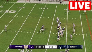 NCAAF LIVE🔴 Washington Huskies vs Penn State Nittany Lions  Week 11  Game 2024 College Football25 [upl. by Nathalie]