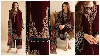 Jazmine Embroidered Velvet Formal VF2038 [upl. by Odlanra]