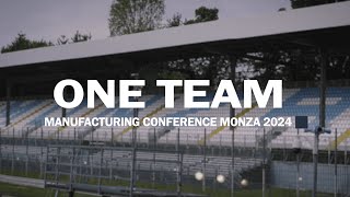 Video Report  One Team Manufacturing Conference  Monza 2024 [upl. by Mack]