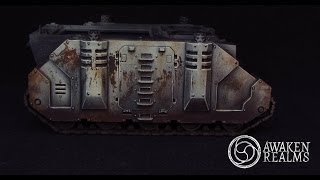 How to paint Weathering effects  HD Tutorial [upl. by Gardner]