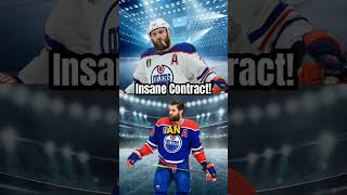 Leon Draisaitl Has Signed an Insane Contract with the Edmonton Oilers shorts [upl. by Ahsyek]