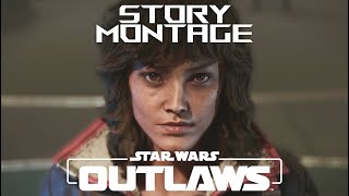 Star Wars Outlaws Full Story Montage [upl. by Alcus]