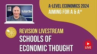 Schools of Economic Thought  Livestream  Aiming for AA Economics 2024 [upl. by Idoux]