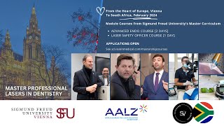 Lasers in Dentistry Master Professional Programs with Sigmund Freud University amp AALZ 2023 [upl. by Ellesor]