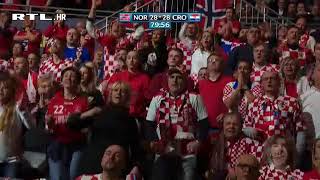 Norveška  Hrvatska 2829  gol za pobjedu RTL [upl. by Anilrac]