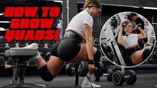 HOW TO GROW YOUR QUADS WITH IFBB PRO TAYLOR  WELLNESS STYLE LEG DAY  OFF SEASON GAINS [upl. by Amaj]