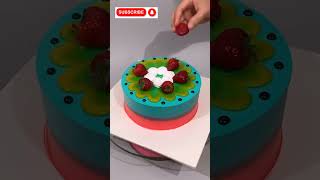 New cake design 2024 ytviral cake cakedesign newcakesdesign dailyroutineforyoypage shoetfeed [upl. by Meerak]