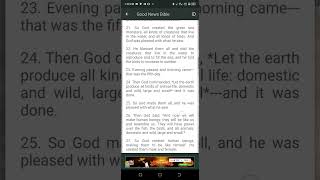 D BIBLE READER Genesis 1v1 [upl. by Eselrahc]