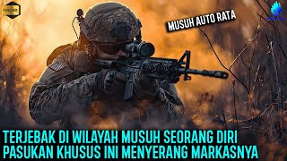 PASUKAN KHUSUS INI MENYERANG MARKAS PEMBER0NT4K SEORANG DIRI   Alur Cerita Film [upl. by Irrot]