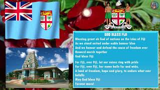 God Bless FijiNational anthem of Republic of FijiMatanitu Tugalala o VitiQuốc Ca Cộng hòa Fiji [upl. by Branen]