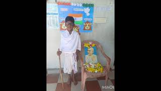 🇮🇳155th GANDHI JAYANTHI CELEBRATION 2ndOCTOBER 2024 IN PRATHIBHA VIDYA NIKETHAN E M HIGH SCHOOL [upl. by Azpurua]