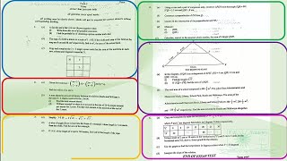 BECE 2024 Mathematics Paper 2 Essay Test [upl. by Anaeerb]