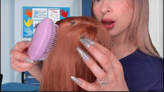 ASMR School Nurse Lice Check 👩‍⚕️YOURE INFESTED again😵‍💫 [upl. by Giulietta435]