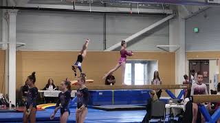 Emersyn Level 7 Beam Routine at The Sweetheart Invitational 2023 hosted by Premier Gymnastics [upl. by Grous]