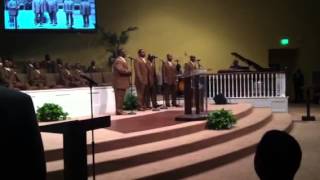 Greater Pearlie Grove Male Choir  Temptations Silent Night [upl. by Ynnavoeg]