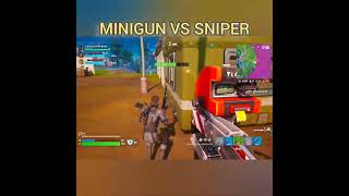 Nerf me  Sniper vs Minigun  Fortnite Remix 2 [upl. by Romie243]