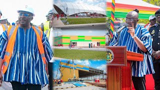 Vice President Dr Bawumia Tours BORTEYMAN SPORTS COMPLEX  UNIVERSITY OF GHANA [upl. by Attevad]