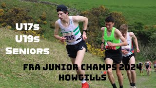 U17s amp 19s and Sen FRA Junior English Fell Championships 2024 Howgills [upl. by Barbaresi]