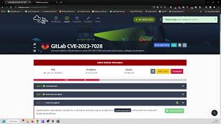 TryHackMe 816 GitLab CVE20237028 [upl. by Tareyn]