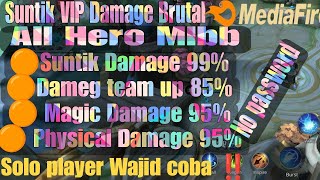 DAMEG ONLY ‼️SCRIP VIP HIGH DAMAGE ML ALL HERO MOBILE LEGEND TERBARU 2024 ANTI BANNED amp NO PASSWORD [upl. by Barnabe]