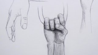 How to Draw Realistic Hands  Different Ways [upl. by Jemie314]