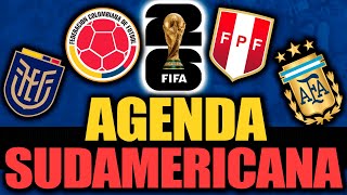 ¡¡6 FECHAS DE ELIMINATORIAS EN 3 MESES  Agenda selecciones sudamericanas 2024 [upl. by Lila]