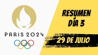 JUEGOS OLÍMPICOS PARÍS 2024  Highlights del día 3 [upl. by Maddocks]