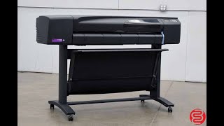 HP DesignJet 800 Wide Format Printer [upl. by Norahc]