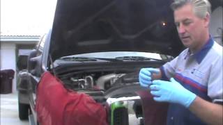 Ford Powerstroke 60 Liter Diesel F250 Charge Air Cooler Intercooler Leak Test [upl. by Udele196]