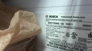 Bosch refrigerator ice jam solution  B26FT70SNS [upl. by Notyrb]