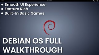 Latest Debian OS Full Walkthrough [upl. by Fox620]