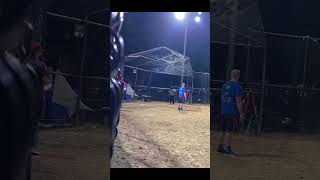 We got not 1 Not 2 But 3 camera angles Why We like to party slowpitchsoftball [upl. by Leatrice304]