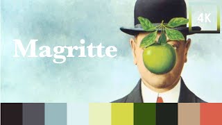 Color Palette  Rene Magritte [upl. by Ardiedal574]