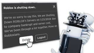 Is Roblox Shutting Down In 2024 [upl. by Anson]