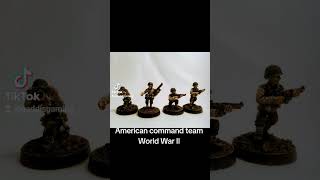 American command team by gaddisgaming miniaturewargaming paintingminiatures [upl. by Adyaj262]