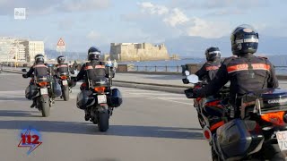 Reparto motorizzato dei Carabinieri in azione per le vie di Napoli  112  Le notti del Radiomobile [upl. by Navac]