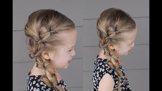 Flipped Side Pony  Qs Hairdos [upl. by Lothar]