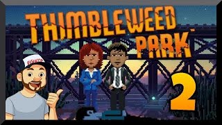 Thimbleweed Park 02  Tron 3000  Lets Play  Gameplay  Deutsch [upl. by Anilas]