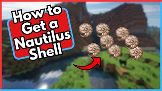 How to Get a Nautilus Shell in Minecraft [upl. by Meehsar]