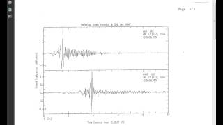 Seismograms and Triangulation [upl. by Anyaled]