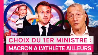 Choix du 1er ministre  Macron a lathlète ailleurs [upl. by Balthasar]