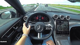 THE NEW MERCEDES C CLASS C300 AMG 2025 TEST DRIVE [upl. by Aihseket600]