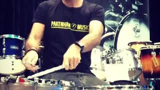 Snare Battle  Gas Custom Drums Brass vs Steel [upl. by Cerracchio26]