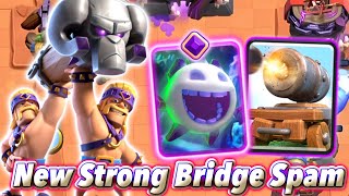 New Bridge Spam is so strong😍Clash Royale [upl. by Nawuj]